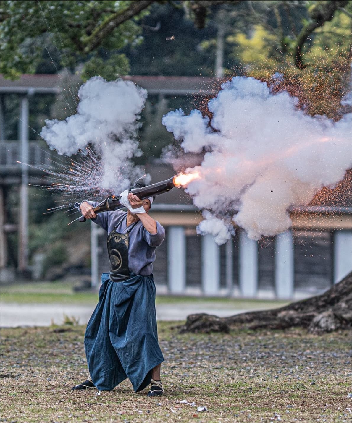 Renovated historical building in Akizuki